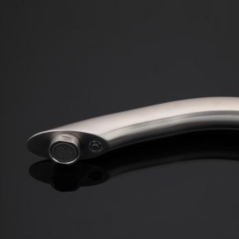 Смеситель для кухни 35к G4399 GAPPO с вых. для питьевого фильтра, нерж. сталь, п/гайку САТИН