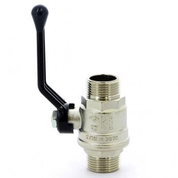 Кран шаровой 3/4' нар/нар рукоятка BUGATTI серия OREGON 325(Италия)