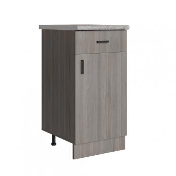 Стол разделочный 40 шимо/ясень светлый (1 ящик), столешница гранит пёстрый