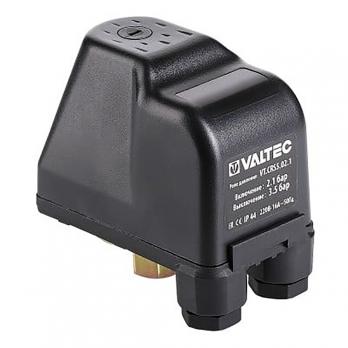 Реле давления CRS-5, 1/4'' нак гайка, преднастройка 2,1-3,5 бар VALTEC  VT.CRS5.02.1