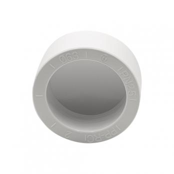 Заглушка 63 EVER® plast БЕЛЫЙ (Россия)