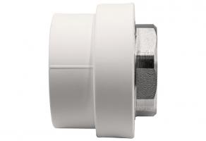 Муфта комб. вн 50х1 1/2'' под ключ EVER® plast БЕЛЫЙ (Россия)