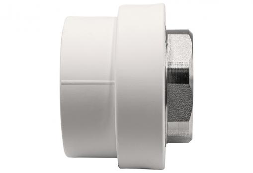 Муфта комб. вн 50х1 1/2'' под ключ EVER® plast БЕЛЫЙ (Россия)