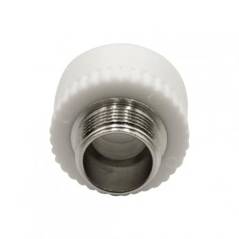 Муфта комб. нар 20х3/4'' EVER® plast БЕЛЫЙ (Россия)