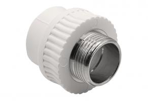 Муфта комб. нар 32х1'' EVER® plast БЕЛЫЙ (Россия)