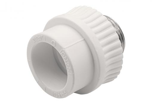 Муфта комб. нар 32х1'' EVER® plast БЕЛЫЙ (Россия)