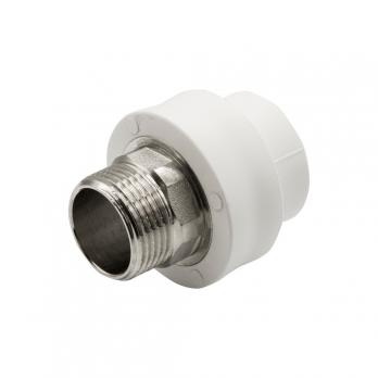 Муфта комб. нар 32х1'' под ключ EVER® plastБЕЛЫЙ (Россия)