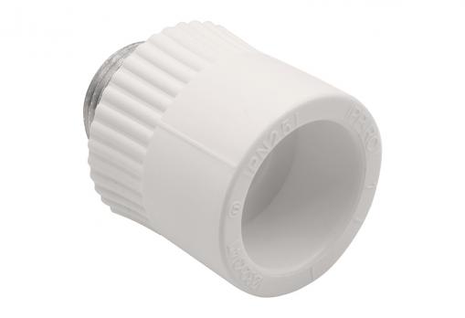Муфта комб. нар 32х3/4'' EVER® plast БЕЛЫЙ (Россия)