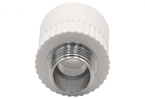 Муфта комб. нар 32х3/4'' EVER® plast БЕЛЫЙ (Россия)