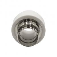 Муфта комб. нар 40х1 1/4'' под ключ EVER® plast БЕЛЫЙ (Россия)