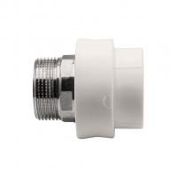 Муфта комб. нар 40х1 1/4'' под ключ EVER® plast БЕЛЫЙ (Россия)