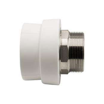 Муфта комб. нар 63х2'' под ключ EVER® plast БЕЛЫЙ (Россия)