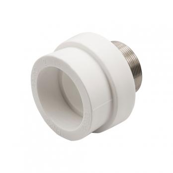 Муфта комб. нар 63х2'' под ключ EVER® plast БЕЛЫЙ (Россия)