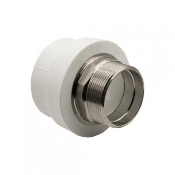 Муфта комб. нар 63х2'' под ключ EVER® plast БЕЛЫЙ (Россия)