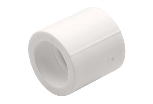 Муфта соединительная 25 EVER® plast БЕЛЫЙ (Россия)