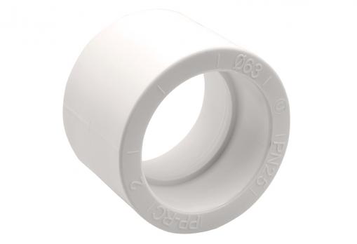 Муфта соединительная 63 EVER® plast БЕЛЫЙ (Россия)
