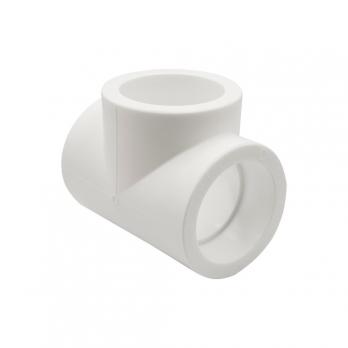 Тройник 63 EVER® plast БЕЛЫЙ (Россия)