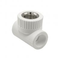 Тройник комб. вн 20х1/2''х20 EVER® plast БЕЛЫЙ (Россия)