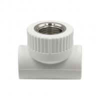 Тройник комб. вн 20х1/2''х20 EVER® plast БЕЛЫЙ (Россия)