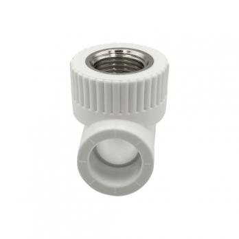 Тройник комб. вн 20х1/2''х20 EVER® plast БЕЛЫЙ (Россия)