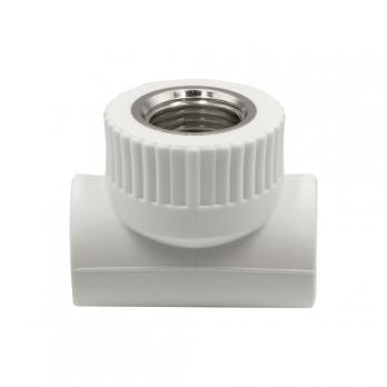 Тройник комб. вн 20х1/2''х20 EVER® plast БЕЛЫЙ (Россия)