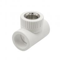 Тройник комб. вн 25х1/2''х25 EVER® plast  БЕЛЫЙ (Россия)