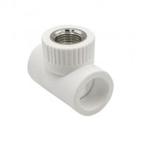 Тройник комб. вн 25х1/2''х25 EVER® plast  БЕЛЫЙ (Россия)