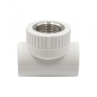 Тройник комб. вн 25х3/4''х25 EVER® plast БЕЛЫЙ (Россия)