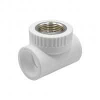 Тройник комб. вн 32х1''х32 EVER® plast  БЕЛЫЙ (Россия)