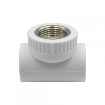 Тройник комб. вн 32х1''х32 EVER® plast  БЕЛЫЙ (Россия)