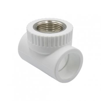 Тройник комб. вн 32х1''х32 EVER® plast  БЕЛЫЙ (Россия)