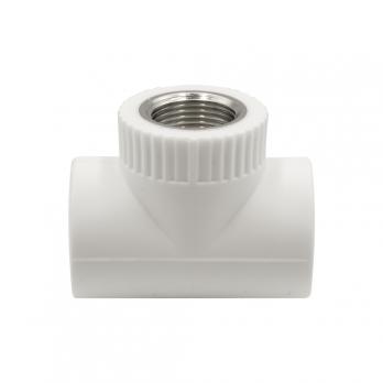 Тройник комб. вн 32х3/4''х32 EVER® plast БЕЛЫЙ (Россия)