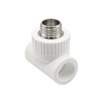 Тройник комб. нар 20х1/2''х20 EVER® plast БЕЛЫЙ (Россия)