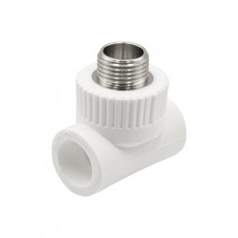 Тройник комб. нар 20х1/2''х20 EVER® plast БЕЛЫЙ (Россия)