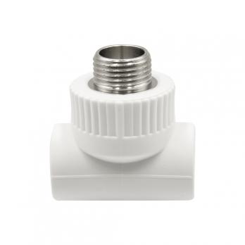 Тройник комб. нар 20х1/2''х20 EVER® plast БЕЛЫЙ (Россия)