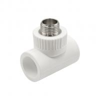 Тройник комб. нар 25х1/2''х25 EVER® plast БЕЛЫЙ (Россия)