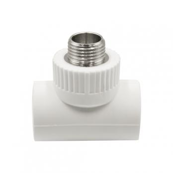 Тройник комб. нар 25х1/2''х25 EVER® plast БЕЛЫЙ (Россия)