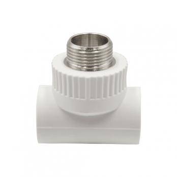 Тройник комб. нар 25х3/4''х25 EVER® plast БЕЛЫЙ (Россия)