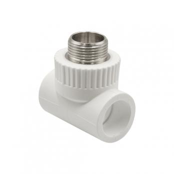 Тройник комб. нар 25х3/4''х25 EVER® plast БЕЛЫЙ (Россия)