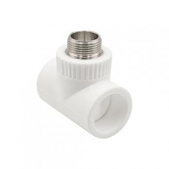 Тройник комб. нар 32х3/4''х32 EVER® plast БЕЛЫЙ (Россия)