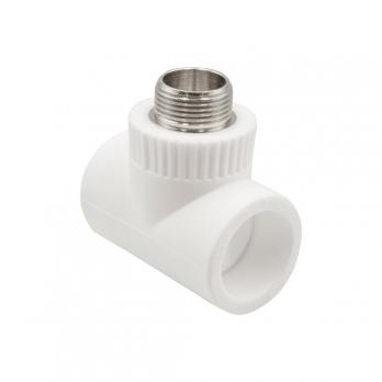 Тройник комб. нар 32х3/4''х32 EVER® plast БЕЛЫЙ (Россия)