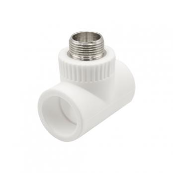 Тройник комб. нар 32х3/4''х32 EVER® plast БЕЛЫЙ (Россия)