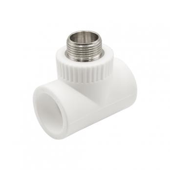 Тройник комб. нар 32х3/4''х32 EVER® plast БЕЛЫЙ (Россия)