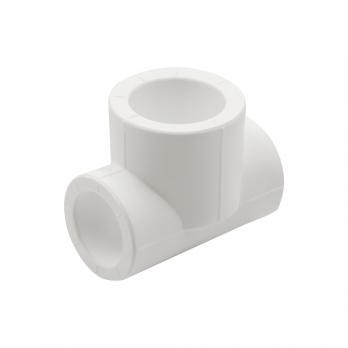 Тройник переходной 20х25х20 EVER® plast БЕЛЫЙ (Россия)