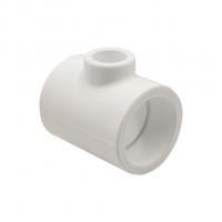 Тройник переходной 40х20х40 EVER® plast БЕЛЫЙ (Россия)