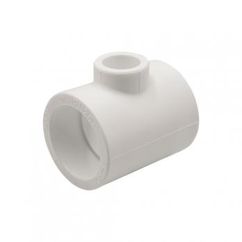 Тройник переходной 40х20х40 EVER® plast БЕЛЫЙ (Россия)