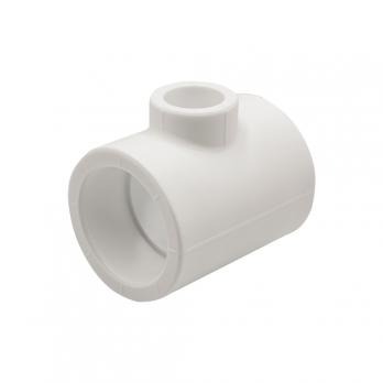 Тройник переходной 40х20х40 EVER® plast БЕЛЫЙ (Россия)