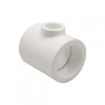 Тройник переходной 50х25х50 EVER® plast БЕЛЫЙ (Россия)