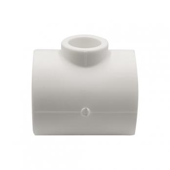 Тройник переходной 50х25х50 EVER® plast БЕЛЫЙ (Россия)