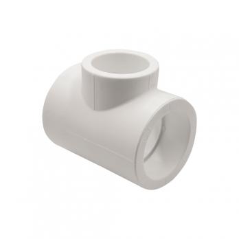 Тройник переходной 50х40х50 EVER® plast БЕЛЫЙ (Россия)